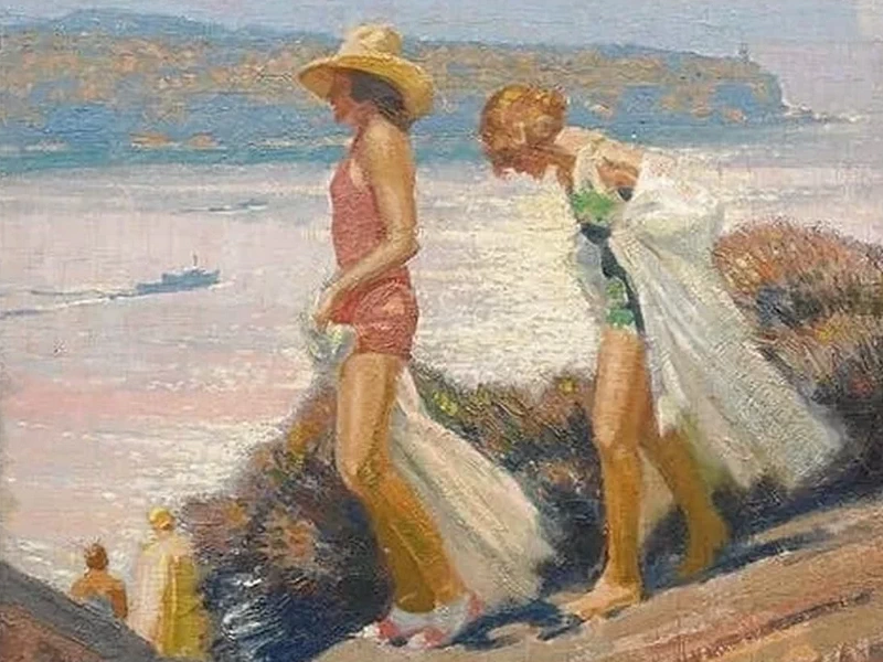 1878-Frederick William Leist - Il tuffo mattutino